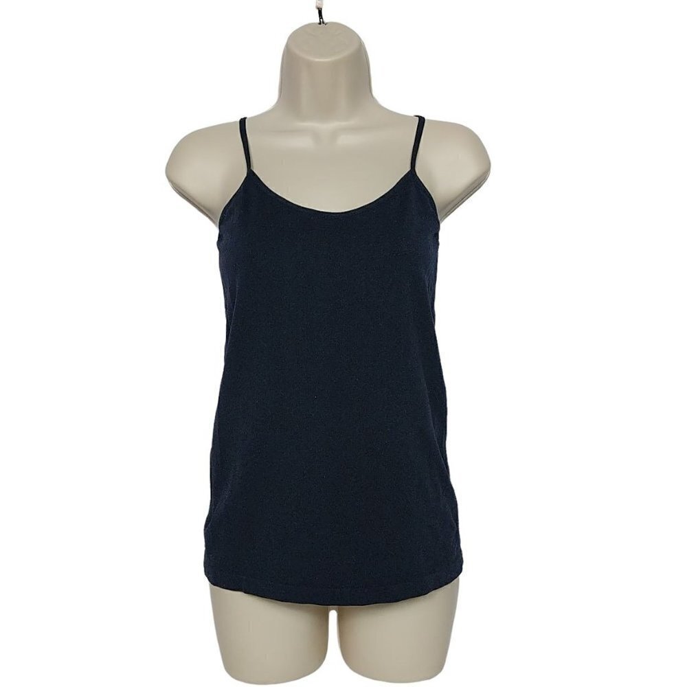 Wishful Park Black Spaghetti Strap Tank Top Medium